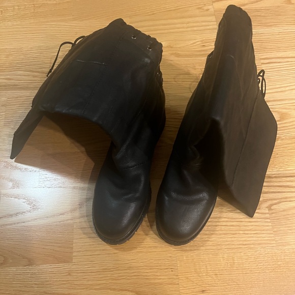 Nine West Black Over the Knee Boots